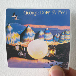 George Duke Feel Album Cover Sticker