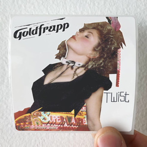 Goldfrapp Twist 1 Album Cover Sticker Goldfrapp Twist 1 Album Cover Sticker