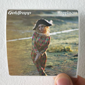 Goldfrapp Happiness Album Cover Sticker