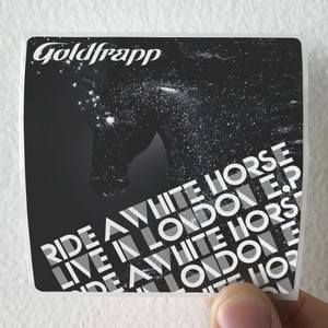 Goldfrapp Ride A White Horse 1 Album Cover Sticker