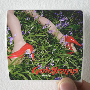 Goldfrapp Human Album Cover Sticker Goldfrapp Human Album Cover Sticker