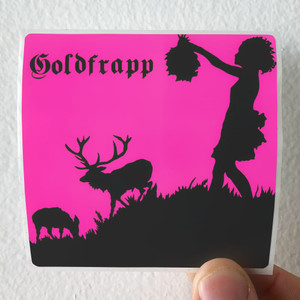 Goldfrapp Lovely Head Album Cover Sticker