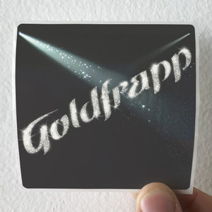 Goldfrapp Live Session Album Cover Sticker Goldfrapp Live Session Album Cover Sticker