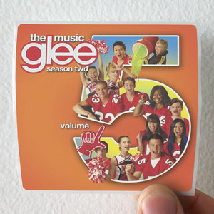 Glee Cast Glee The Music Volume 5 Album Cover Sticker Glee Cast Glee The Music Volume 5 Album Cover Sticker