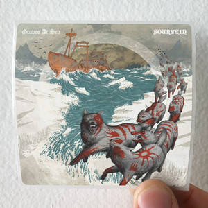Graves at Sea Graves At Sea Sourvein Album Cover Sticker Graves at Sea Graves At Sea Sourvein Album Cover Sticker