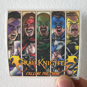 Grailknights Calling The Choir Album Cover Sticker