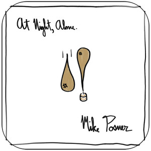 Mike Posner At Night Alone Album Cover Sticker Album Cover Sticker