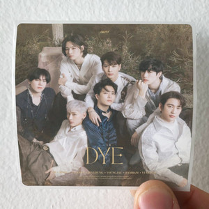 GOT7 Dye Album Cover Sticker