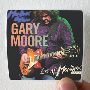 Gary Moore Live At Montreux 2010 Album Cover Sticker