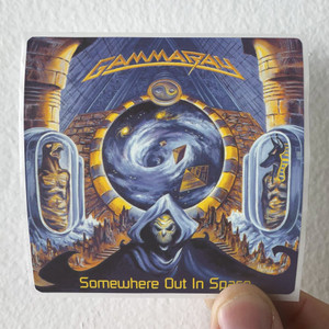 Gamma Ray Somewhere Out In Space Album Cover Sticker