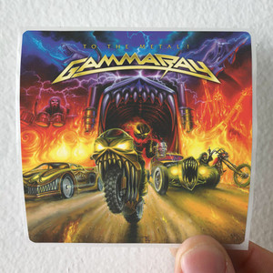 Gamma Ray To The Metal Album Cover Sticker