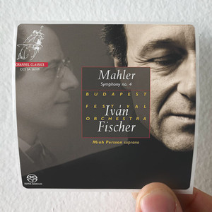 Gustav Mahler Symphony No 4 Budapest Festival Orchestra Feat Conductor Ivn Fischer Album Cover Sticker