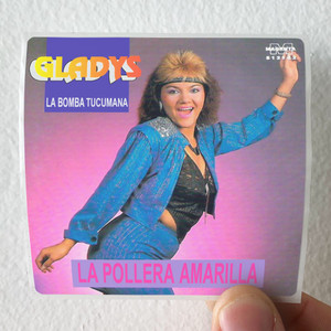 Gladys La Bomba Tucumana La Pollera Amarilla Album Cover Sticker Gladys La Bomba Tucumana La Pollera Amarilla Album Cover Sticker