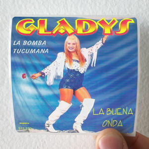 Gladys La Bomba Tucumana La Buena Onda Album Cover Sticker Gladys La Bomba Tucumana La Buena Onda Album Cover Sticker