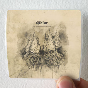 Galar Til Alle Heimsens Endar Album Cover Sticker