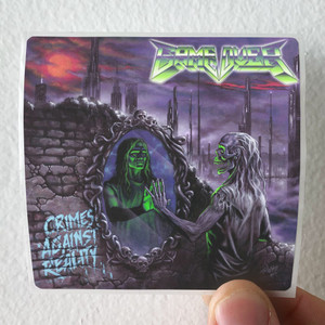Game Over Crimes Against Reality Album Cover Sticker