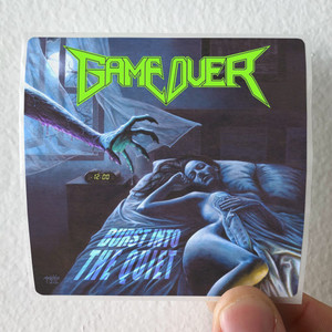 Game Over Burst Into The Quiet 1 Album Cover Sticker