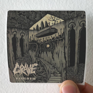 Grave Out Of Respect For The Dead Album Cover Sticker