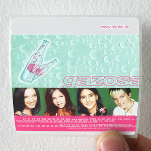 Gazosa Wwwmipiacitu 1 Album Cover Sticker