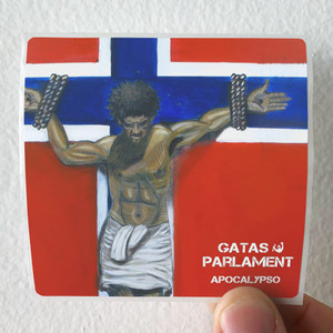 Gatas Parlament Apocalypso Album Cover Sticker