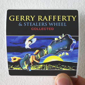 Gerry Rafferty Collected Album Cover Sticker Gerry Rafferty Collected Album Cover Sticker