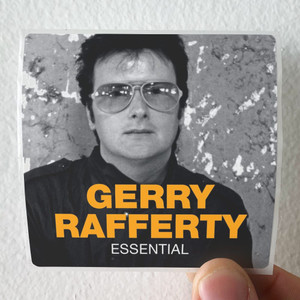 Gerry Rafferty Essential Album Cover Sticker Gerry Rafferty Essential Album Cover Sticker