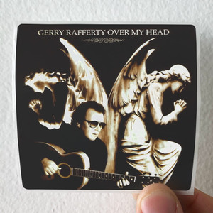 Gerry Rafferty Over My Head Album Cover Sticker Gerry Rafferty Over My Head Album Cover Sticker