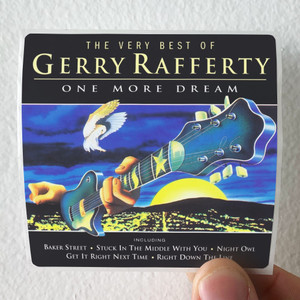 Gerry Rafferty One More Dream Album Cover Sticker Gerry Rafferty One More Dream Album Cover Sticker