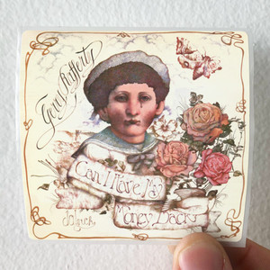 Gerry Rafferty Can I Have My Money Back Album Cover Sticker Gerry Rafferty Can I Have My Money Back Album Cover Sticker