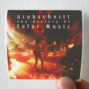 Grobschnitt The History Of Solar Music 5 Album Cover Sticker Grobschnitt The History Of Solar Music 5 Album Cover Sticker