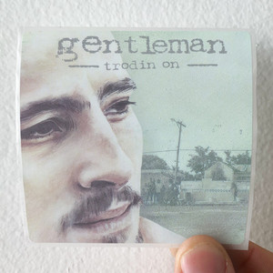 Gentleman Trodin On Album Cover Sticker Gentleman Trodin On Album Cover Sticker