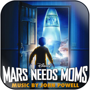 John Powell Mars Needs Moms Album Cover Sticker Album Cover Sticker John Powell Mars Needs Moms Album Cover Sticker Album Cover Sticker
