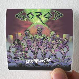 Gorod Kiss The Freak Album Cover Sticker