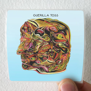 Guerilla Toss Smack The Brick Album Cover Sticker Guerilla Toss Smack The Brick Album Cover Sticker
