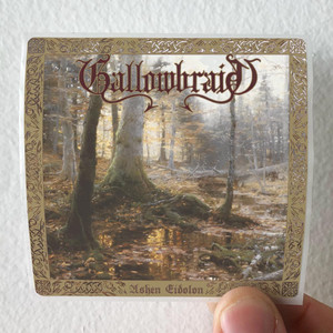 Gallowbraid Ashen Eidolon Album Cover Sticker