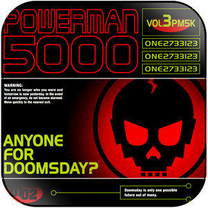 Powerman 5000 Anyone For Doomsday Album Cover Sticker