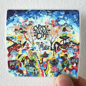 Gypsy and The Cat The Late Blue Album Cover Sticker Gypsy and The Cat The Late Blue Album Cover Sticker