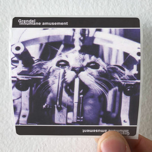 Grendel Inhumane Amusement Album Cover Sticker