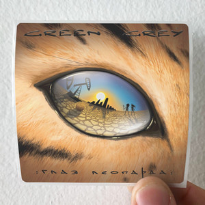 Green Grey 1 Album Cover Sticker Green Grey 1 Album Cover Sticker