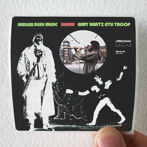 Gary Bartz NTU Troop Harlem Bush Music 1 Album Cover Sticker