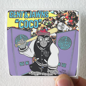 Gent and Jawns Coco Album Cover Sticker Gent and Jawns Coco Album Cover Sticker