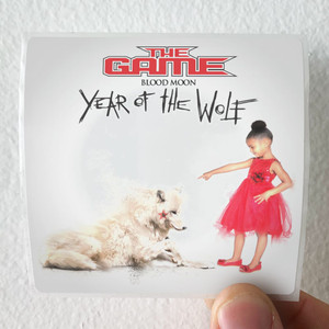 Game Blood Moon Year Of The Wolf Album Cover Sticker Game Blood Moon Year Of The Wolf Album Cover Sticker
