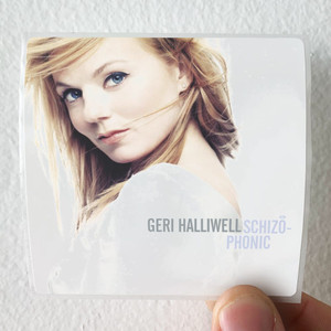 Geri Halliwell Schizophonic Album Cover Sticker
