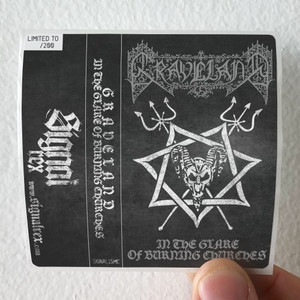 Graveland In The Glare Of Burning Churches 1 Album Cover Sticker