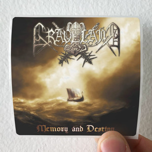 Graveland Memory And Destiny Album Cover Sticker