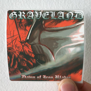 Graveland Dawn Of Iron Blades 1 Album Cover Sticker