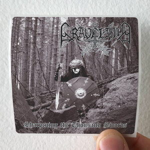 Graveland Sharpening The Thousand Swords Album Cover Sticker Graveland Sharpening The Thousand Swords Album Cover Sticker