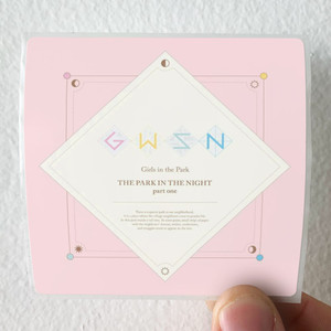 GWSN The Park In The Night Part One Album Cover Sticker GWSN The Park In The Night Part One Album Cover Sticker