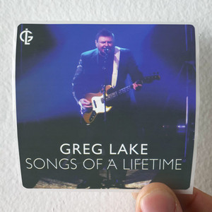 Greg Lake Songs Of A Lifetime Album Cover Sticker