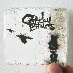 Greeley Estates Go West Young Man Let The Evil Go East Album Cover Sticker